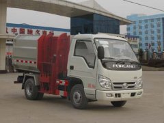 福田藍牌小(xiǎo)挂桶垃圾車