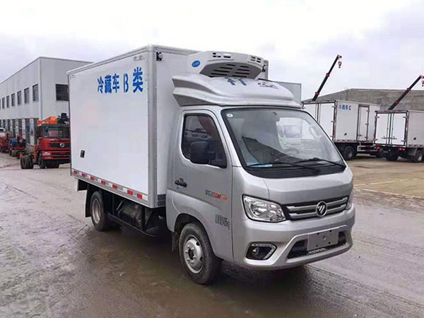 福田後雙輪國(guó)六冷藏車