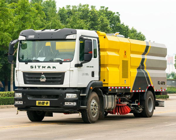 重汽汕德卡洗掃車